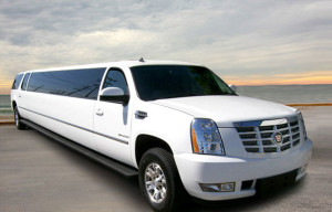 A white limo